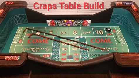 how to build craps table|DIY Craps Table Build .
